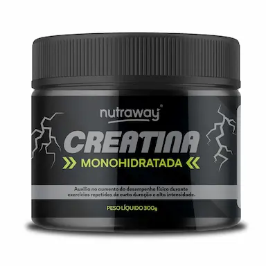 CREATINA MONOHIDRATADA NUTRAWAY 300G