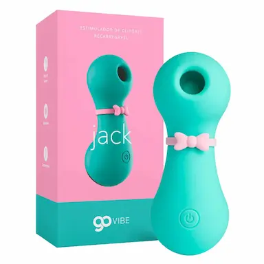 ESTIMULADOR DE CLITóRIS RECARREGáVEL GO VIBE JACK