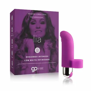 DEDEIRA VIBRATóRIA RECARREGáVEL GO VIBE LIA