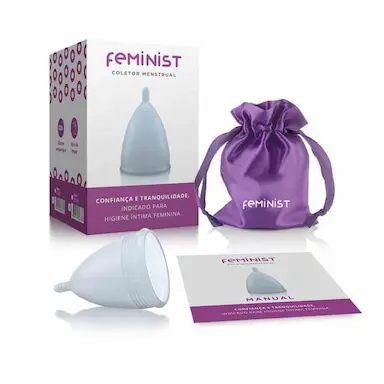 COLETOR MENSTRUAL FEMINIST MODELO A - 28 ML