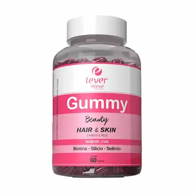 GUMMY BEAUTY - A VITAMINA DOS CABELOS, PELE E UNHAS