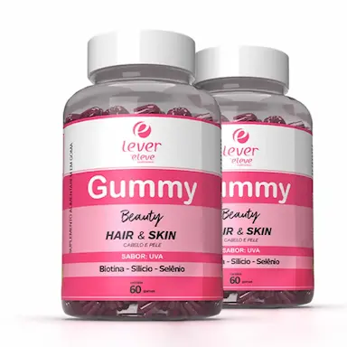 GUMMY BEAUTY - HAIR &amp;amp;AMP; SKIN COMBO 2 POTES