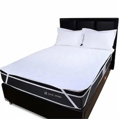 CAPA PROTETOR COLCHãO KING 193 IMPERMEáVEL ALGODãO 140 FIOS BF COLCHõES BRANCO