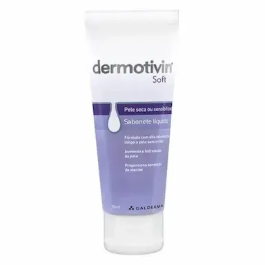 SABONETE LíQUIDO FACIAL DERMOTIVIN SOFT 70ML