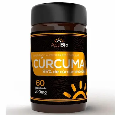 CúRCUMA - 60 CAPS - 500MG - POTE - ACTIBIO