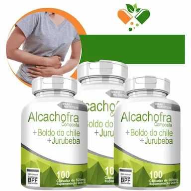 KIT COM 3 POTES ALCACHOFRA COMPOSTA + BOLDO DO CHILE + JURUBEBA
