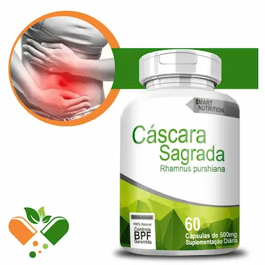 CASCARA SAGRADA 500MG 60 CáPSULAS