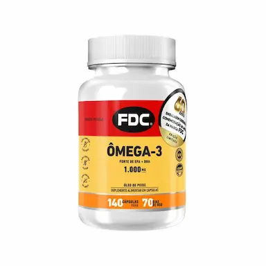 OMEGA 3 1000MG (140 CAPS) - FDC VITAMINAS