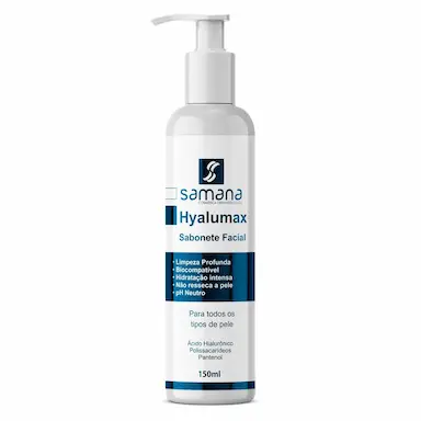 HYALUMAX SABONETE LíQUIDO COM ÁCIDO HIALURôNICO SAMANA 150ML