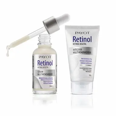 KIT RETINOL MULTIRENOVADOR SéRUM E MáSCARA PAYOT