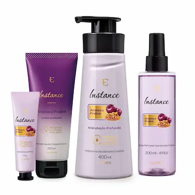 EUDORA KIT INSTANCE AMEIXA E PRALINé (4 ITENS)