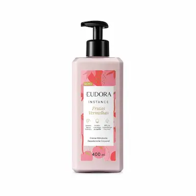 CREME HIDRATANTE DESODORANTE CORPORAL INSTANCE FRUTAS VERMELHAS 400ML