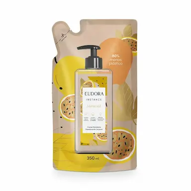 EUDORA INSTANCE REFIL HIDRATANTE CORPORAL MARACUJá 350ML