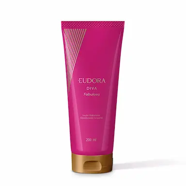 EUDORA DIVA FABULOSA LOçãO DESODORANTE HIDRATANTE 200ML