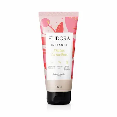 EUDORA INSTANCE SABONETE ÍNTIMO FRUTAS VERMELHAS 180ML
