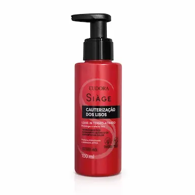 EUDORA SIàGE CAUTERIZAçãO DOS LISOS LEAVE-IN CAPILAR 100ML