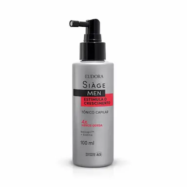 EUDORA SIàGE MEN ESTIMULA O CRESCIMENTO TôNICO CAPILAR 100ML