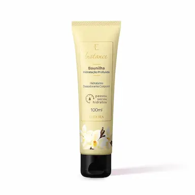 EUDORA HIDRATANTE DESODORANTE CORPORAL INSTANCE BAUNILHA 100ML
