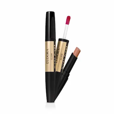 EUDORA GLAM MICRO PLUMP BATOM DUO AVELã MAGNíFICO 1,8G
