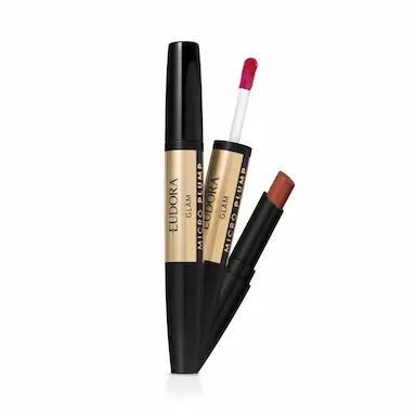 EUDORA GLAM MICRO PLUMP BATOM DUO TERRACOTA RETRô 1,8G