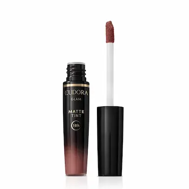 EUDORA GLAM MATTE TINT BATOM LíQUIDO ROSé VINTAGE 4G
