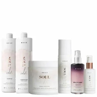 BRAÉ SOUL COLOR DUO 1L LEAVE IN 200ML MASCARA 500G OIL BLEND 60ML E BEAUTY SLEEP 100ML