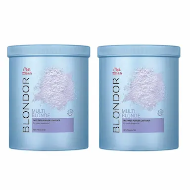 WELLA PROFESSIONALS BLONDOR DESCOLORANTE EM Pó DUST-FREE 800G C/2