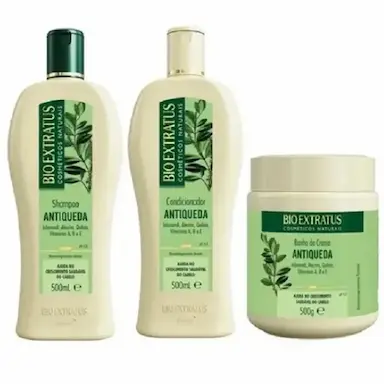 BIO EXTRATUS JABORANDI TRIO (SHAMPOO + COND + BANHO DE CREME 500G)
