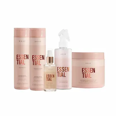 KIT BRAé ESSENTIAL HAIR REPAIR COMPLETO (5 PRODUTOS)