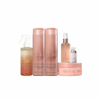 KIT BRAé REVIVAL BEACH HAIR ESSENTIAL SHINE POWER HOME (6 PRODUTOS)