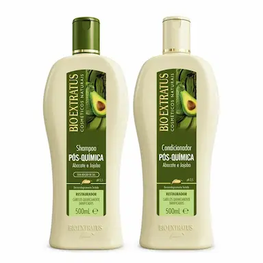 BIO EXTRATUS POS-QUIMICA SHAMPOO+CONDICIONADOR 500ML