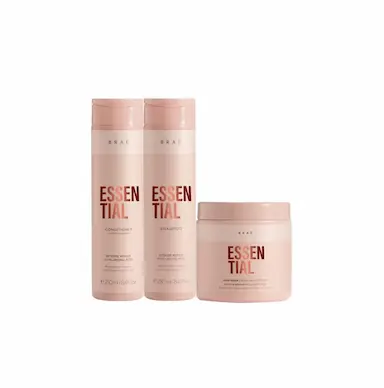 KIT BRAé ESSENTIAL HAIR REPAIR TRATAMENTO (3 PRODUTOS)