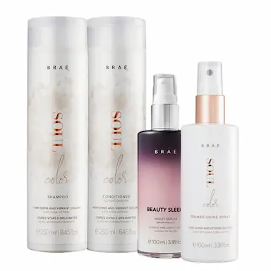 BRAÉ SOUL COLOR DUO 250ML PRIME SHINE 100ML E BEAUTY SLEEP 100ML