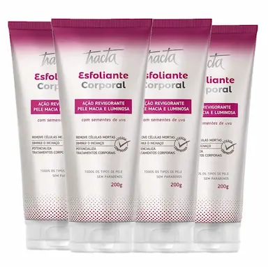 KIT TRACTA ESFOLIANTE CORPORAL (4 UNIDADES)
