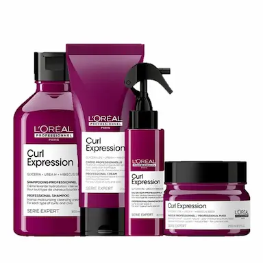 KIT L'ORéAL PROFESSIONNEL CURL EXPRESSION PERFECT CURLY   (4 PRODUTOS)