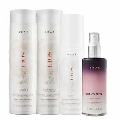 BRAÉ SOUL COLOR DUO 250ML LEAVE-IN BB SPRAY 200ML E BEAUTY SLEEP 100ML