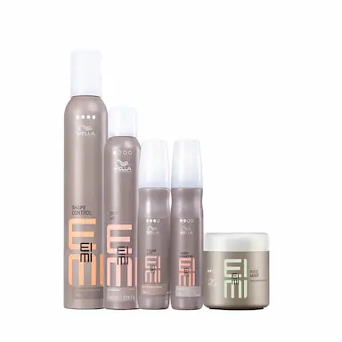 KIT WELLA PROFESSIONALS EIMI SPRAY TEXTURA VOLUME DRY ME MODELADORA (5 PRODUTOS)
