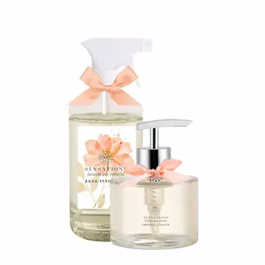 KIT FLORA VIE LARANJA QUE CONECTA ÁGUA E SABONETE LíQUIDO (2 PRODUTOS)