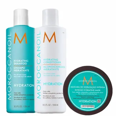 KIT MOROCCANOIL HYDRATION INTENSE (3 PRODUTOS)