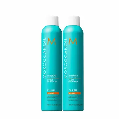 KIT MOROCCANOIL LUMINOSO FORTE - SPRAY FIXADOR 330ML (2 UNIDADES)