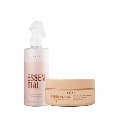 KIT BRAE FIBER MASK ESSENTIAL DUO HOME (2 PRODUTOS)