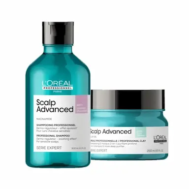 KIT L&amp;amp;#039ORéAL PROFESSIONNEL SCALP ADVANCED GRAS ANTI INCONFORT OILINES (2 PRODUTOS)