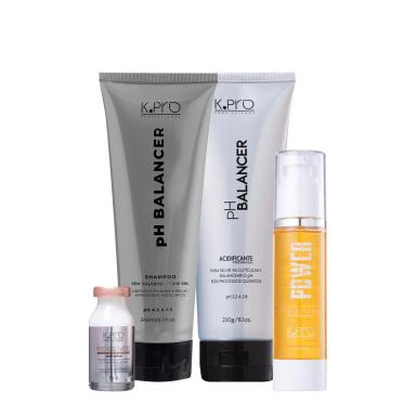 KIT K.PRO BALANCER HOME CARE COMPLETO (4 PRODUTOS)