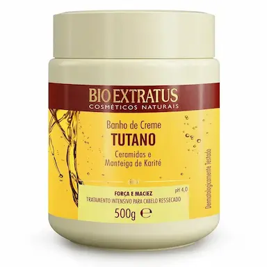 BIO EXTRATUS FORçA E MACIEZ BANHO DE CREME 500G TUTANO