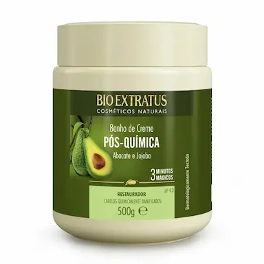 BANHO DE CREME BIO EXTRATUS PóS-QUíMICA 500G