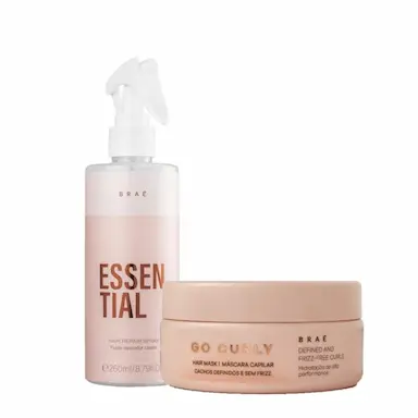 KIT BRAE GO CURLY DUO ESSENTIAL HIDRATANTE (2 PRODUTOS)