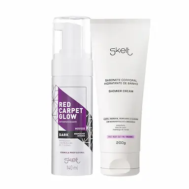 KIT SKELT RED CARPET GLOW SHOWER DARK (2 PRODUTOS)