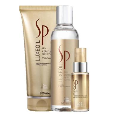 SP SYSTEM PROFESSIONAL LUXE OIL KERATIN PROTECT DUO 200ML E OLEO CAPILAR 30ML