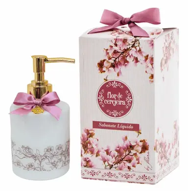 FLORA VIE FLOR DE CEREJEIRA - BALSAMO HIDRATANTE PARA MAOS E CORPO 350ML
