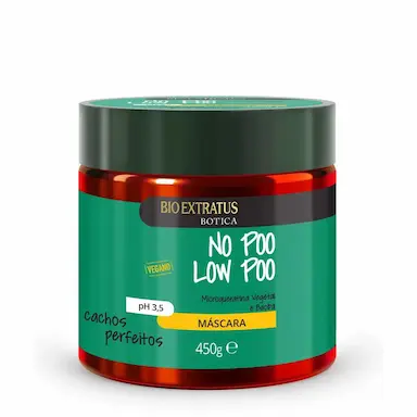 BIO EXTRATUS BOTICA CACHOS PERFEITOS NO POO LOW POO -  MáSCARA 450G